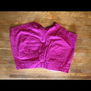 Pink j. Crew chino shorts